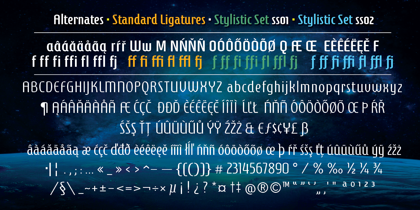 Ejemplo de fuente Catapult SemiBold